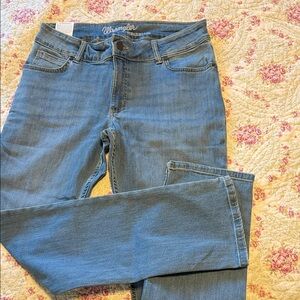 Wrangler Women's Classic Blue Straight Leg Jeans